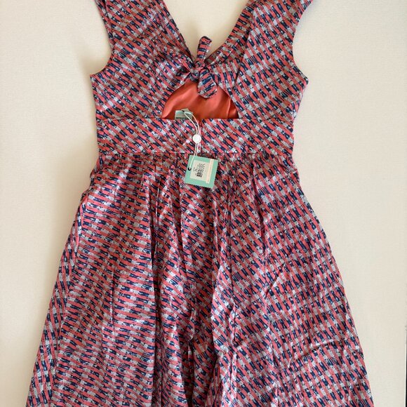 NWT PLENTY DRESSES BY TRACY REESE Pink Pattern Allover Printed Dress Size 6 $200 - Picture 5 of 8